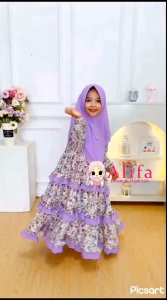 NAZLAN 3 BY ALIFA / STUFFSTEFFI / GAMIS ANAK 2-10 TH