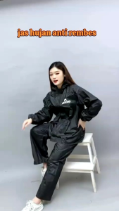 Jas Hujan Motor Big Size Super Jumbo Pria Wanita Awet XXXL XXXXL PVC Seal Press by ATREO Jas Hujan