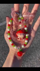 Rantai Telefon Buatan Tangan Pop Bean Tulen /Authentic Pop Bean Handmade Phone Chain Pendant Rantai Telefon Buatan Tangan Pop Bean Tulen - Amlls Apple Angle