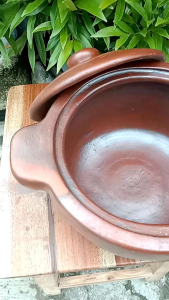 panci bubur tanah liat diameter 20cm