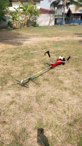 แฮนด์  แฮนจับ ด้ามจับ ด้ามตัดหญ้า Handlebar [ V.7 ท่อขนาด 19 มม. หนา 2.0 มม. ] สำหรับเครื่องตัดหญ้าสะพายบ่า ทุกรุ่น ทุกยี่ห้อ ท่อขนาด 19 มม. หนา 2.0 มม. ไซส์ S M LXLXXL  รองรับไกเร่ง มัลติฟังชั่น