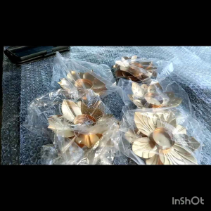 flower design candle holder.. ready stock