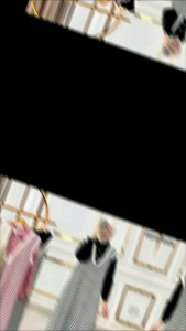 Gamis Kemeja Combinasi Salur: Pakaian Wanita Nyaman