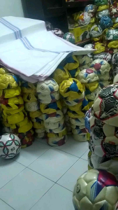 Bola Sepak Size 5: Bonus Pompaan Pentil & Jaring