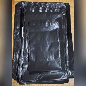 50 PCS 100 PCS Black Courier Pouch Shipping Pouch