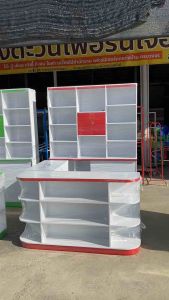 ชุดเคาน์เตอร์ร้านค้า ชุด 150 เซนติเมตร หนึ่งชุดมีสามหลัง ฟรีขนส่งใน 40 กิโล