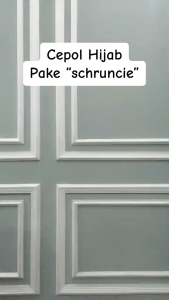 SCRUNCHIE CEPOL CEMOL HIJAB JILBAB KERUDUNG ANTI PUSING