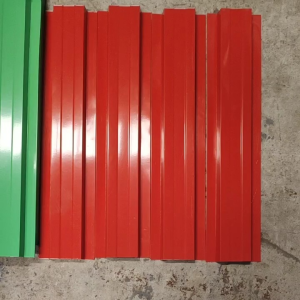 รั้วเมทัลชีท(หน้าใหญ่12ซม.สูง50ซม.)