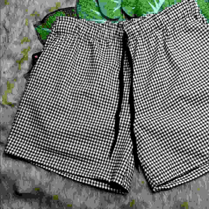 FEMELS-BUY1TAKE1 CASUAL SHORT WITH DRAW STRING STRETCHABLE WOVEN FABRIC