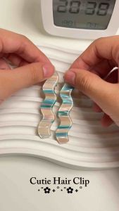 🔥พร้อมส่งจากไทย🔥กิ๊บหนีบผมมาม่า ขนาด 6CM กิ๊บหนีบผมอะคริลิค เครื่องประดับผม กิ๊บหนีบผม