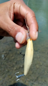 UMPAN HAMPALA LURE CASTING MINNOW KAYU 55CM