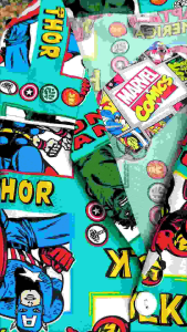 [F] ชุดนอนผ้าคอนตอน Cotton ลายมาร์เวล Marvel แขนสั้นขาสั้น SS ลิขสิทธิ์แท้ประเทศไทย