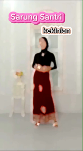 SARUNG GOYOR SANTRIWATI / SARUNG SANTRI PUTRI / SARUNG AQIL / BAHAN RAYON ADEM