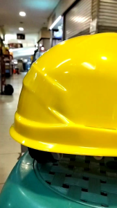 Helm Safety Proyek Warna Kuning Arrowhead A1 Sarang Fastrack Putar Original