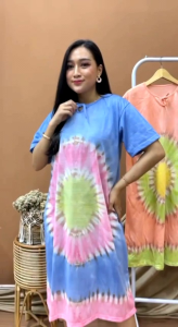 Daster Murah 5pcs 100rbuan | Daster  kaos Pelangi | Bahan adem dan tidak nerawang