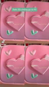 Balo 3D Học Sinh Chống Gù Cho Tiểu học cấp 1 Size 41 cm Nhẹ Chống Thấm_ Ba lô Cặp Sách Hoạt Hình Cho Bé Trai Bé Gái