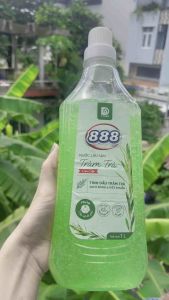 Nước Lau Sàn 888 Tinh Dầu Tràm Trà chai 1 lít diệt khuẩn đuổi mũi xua côn trùng lưu hương