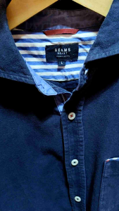 Kemeja Flanel Beams Heart Japan Original Second Size L