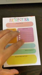 Minding your own Business notepads