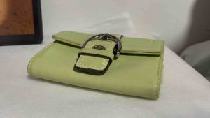 Preloved Authentic Soho Buckle Mini trifold wallet