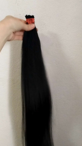 ผมแท้ตัดสด100% ไซสฺ์ 35 70 ซม. ปั้นช่อพร้อมต่อ