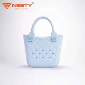 [HOT TREND 2025] Túi Xách Nữ NESTY TX-09 Size Mini – Hoa Văn Caro Dễ Thương Chất Liệu Nhựa EVA Cao Cấp