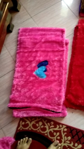 Sarung Bantal Cinta Jumbo Bulu Rasfur Lembut UK 50×90 Cm