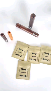 WOOS Combo Aromatherapy Inhaler with Preferred Infused Essential Oil Wicks Flavour