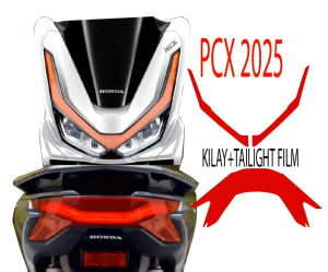 HONDA PCX 160 V2 KILAY TINT+TAIL LIGHT TINT PROTECTOR WITH FREE KALMOT STICKER