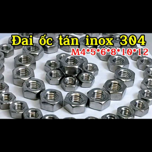 Đai ốc tán inox 304(M4-M5-M6-M8-M10-M12)
