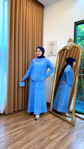 Set Rok Kancing Knit