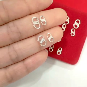 KOKOT S PERAK 925 ASLI LAPIS MAS