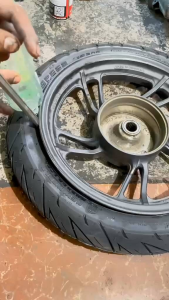 POWER TIRE SIZE 14 HEAVY DUTY S205 / S204 for Motorcycle Scooter with Sealant & Pito