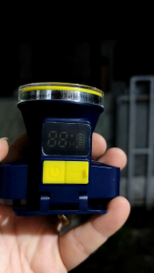 Senter Kepala AOKI AK-3679P 30Watt Dengan Indikator Baterai & Charger USB Type C