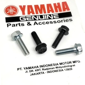 Baut 10 M6x22 Baut Behel Belakang Yamaha Mio Smile/Mio Sporty/Mio J Dll Original