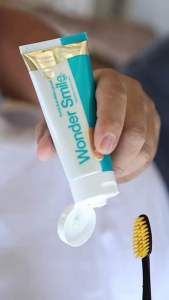 [ของแท้100%] ยาสีฟัน Wonder Smile ยาสีฟันวันเดอสไมล์ ยาสีฟันสมุนไพร แก้ฟันเหลือง หินปูน กลิ่นปากสะอาด ลมปากสดชื่น