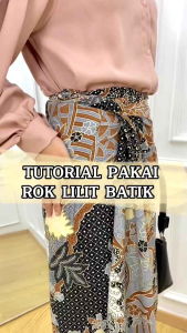 Rok Lilit Motif Best Seller Terpopuler & Desain Rok Lilit Wanita