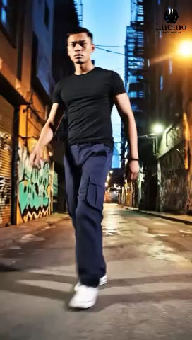 STRAIGHT CUT 6Pocket Kerja Cargo Stretchable Lelaki MultiPocket Pants