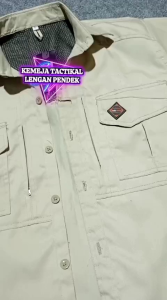 Kemeja M TAC Lengan Pendek kemeja lapangan kemeja rescrim nyaman saat dipakai