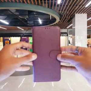 oppo A79 เคสมือถือ เปิด-ปิด ข้างหน้ามีแม่เหล็กล็อค มีช่องใส่รูปบัตรใส่เงินได้พร้อมสายห้อยเคส
