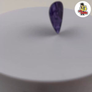 ปิ๊กกีตาร์ Celluloid สีม่วงมุก | 10 ชิ้น | 0.46 / 0.71 / 1.0 มม. | เขียน-พิมพ์-เลเซอร์ได้ | ลายสวยโดดเด่น