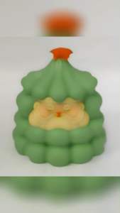 Christmas 3D figure cute tree chocolate