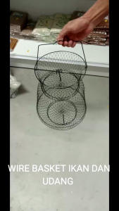 WIRE BASKET IKAN DAN UDANG FISHING