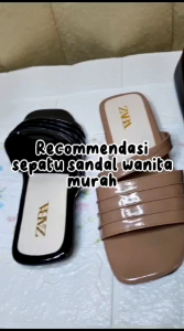 Sandal Wanita Kimmy Flat Tali Hak 2Cm (Zx06)