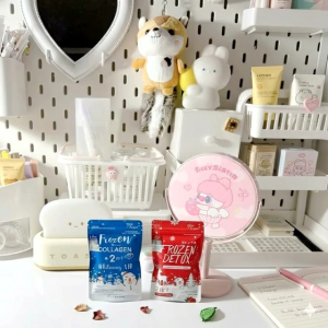 PAKET FROZEN DETOX DAN FROZEN COLLAGEN - PEMUTIH DAN PELANGSING AMPUH BPOM