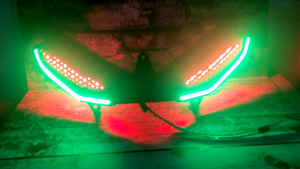 MATA GABAN MX KING 150 LED AUDI DRL mata gaban MX king 150 LED Audi MX king