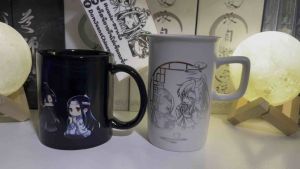 คุณค่าหลายเว่ยอิง-หลานจ้าน พร้อมกาแฟเซรามิค ลายเว่ยอิง-หลานจ้าน ปรมาจารย์ลัทธิมาร