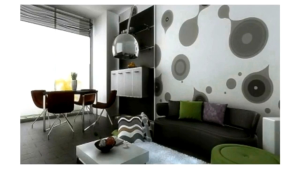 Stiker ukuran 45cm x 85 meter motif modern