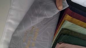 Kualitas Textile: Kain YORRIS EMBOS & Harga per Setengah Meter