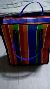 NYLON BAG FOR TRAVEL WITH ZEPPER